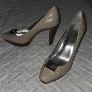 Calvin Klein Women's Beige Heels